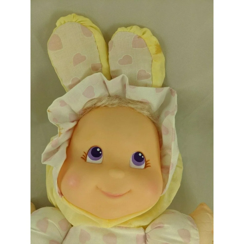 Tara‎ Toys Kuddlee Kids Nylon Doll Yellow 14 Inch Stuffed toy